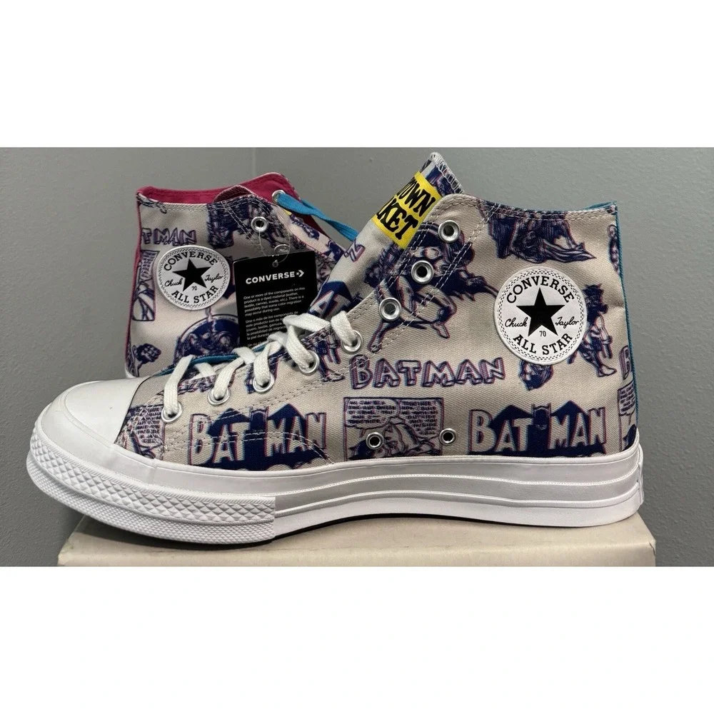 Converse Chuck 70 High x DC Comics Chinatown Market 3D Batman Print Mens 12 NEW